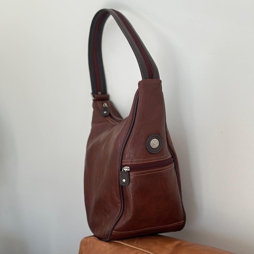 Mouflon Faux leather Backpack - tan/dark brown - Picture 5 of 11